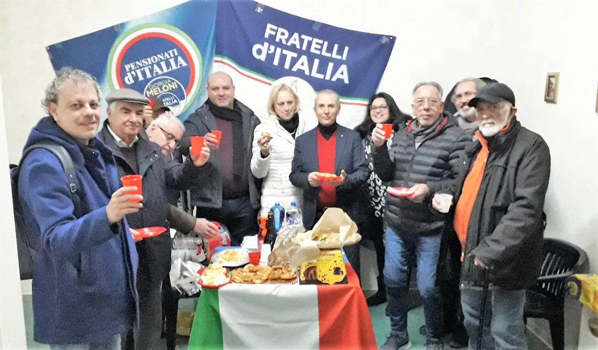 Manfredonia (FG), Scambio di Auguri Natalizi, 16 dicembre 2021.