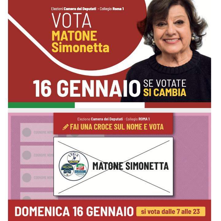 Roma, chiusura della Campagna Elettorale di Simonetta Matone, 14 gennaio 2022.