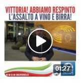 Europarlamento, On. Carlo Fidanza “Abbiamo Respinto L’Assalto a Vino e Birra”, 16 febbraio 2022.