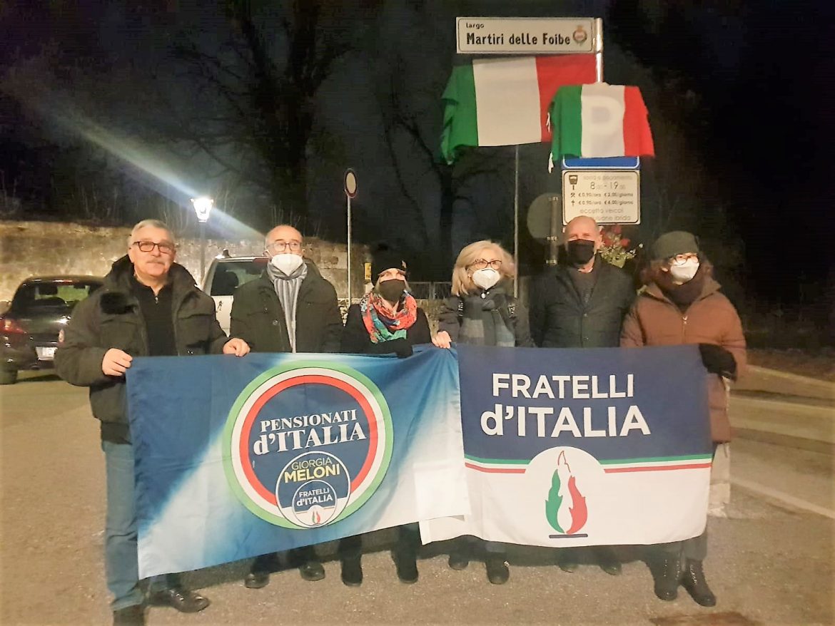 Cividale del Friuli (UD), Commemorazione dei Martiri delle Foibe, 10 febbraio 2022.