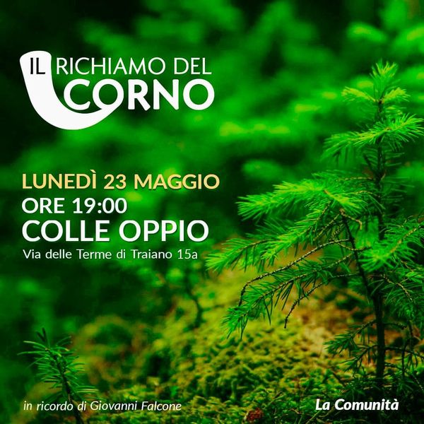 Roma, Eventi per Ricordare Giovanni Falcone e Paolo Borsellino, 23 maggio 2022.
