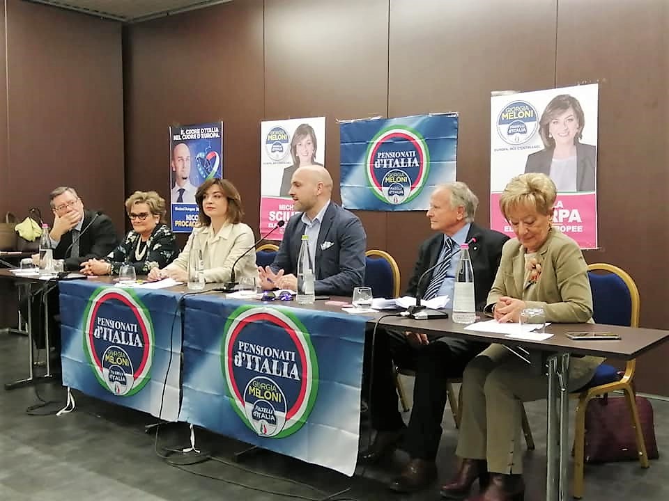 Perugia, Campagna Elettorale per i Candidati all’Europarlamento, 17 maggio 2019.
